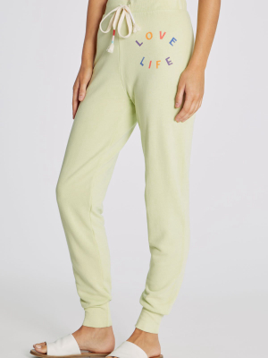 Love Life Jack Jogger | P. Shadow Lime