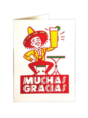 Muchas Gracias Card