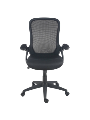 Stephanie Office Chair Black - Poly & Bark