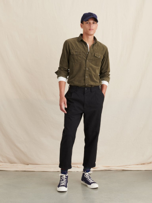 Standard Pleated Pant In Chino