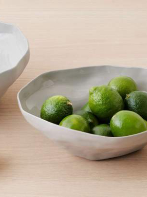 Grey Stoneware Bowl Collection