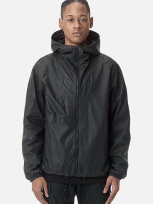 Leather Adapt Anorak / Black