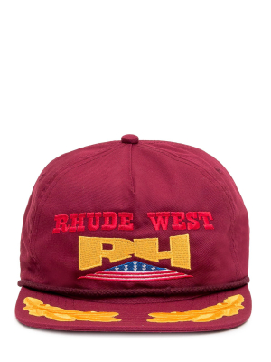 Rhude Wild West Embroidered Cap