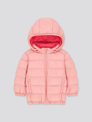 Toddler Light Warm Padded Full-zip Parka