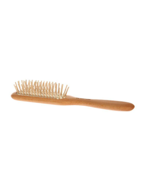 Wooden Pins Hair Brush