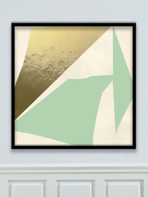 The Arts Capsule Framed Print - Mint Sheets