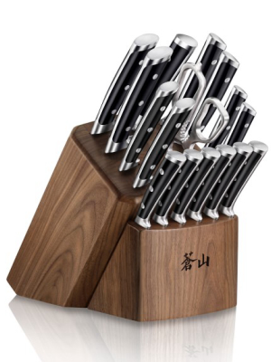 Cangshan Ts Series 17-piece Block Knife Set