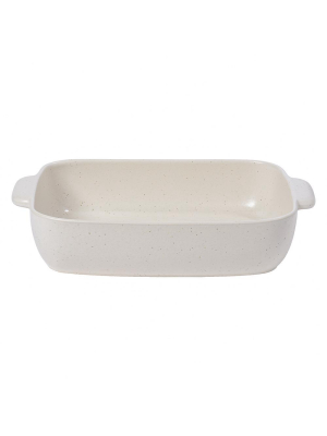 Casafina Pacifica Rectangular Baking Dish 16" - Vanilla