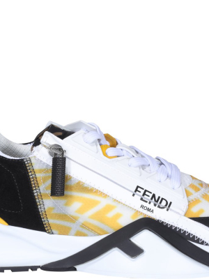 Fendi Flow Ff Motif Low-top Sneakers