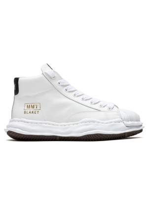 Maison Mihara Yasuhiro Blakey Hi Leather - White