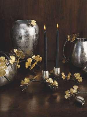 Butterfly Ginkgo Candleholders