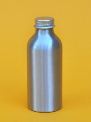 Small Aluminum Bottle W/cap (2.7oz)