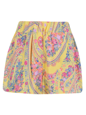 Etro Paisley Printed Shorts