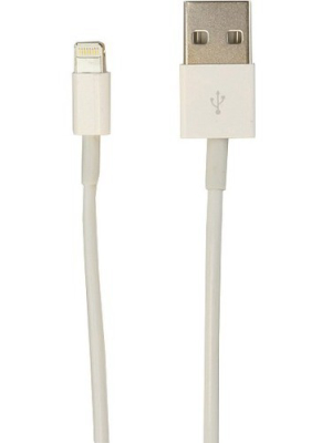 Visiontek Lightning To Usb White 1 Meter Cable - 3.25 Ft Lightning/usb Data Transfer Cable For Iphone, Ipod, Computer, Ipad, Ipad Mini