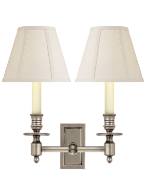 French Double Library Sconce In Various Colors And Designs