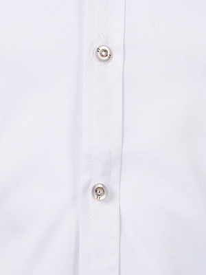 Pologize™ Printed Neck Button-down Shirt