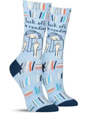 Fuck Off, I'm Reading Socks | Womens