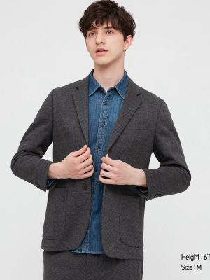 Men Comfort Patterned Jacket