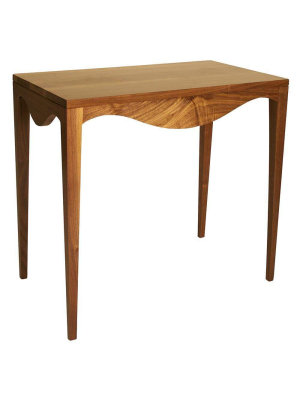 Cfc Elaine Side Table - Natural Walnut