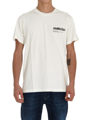 Ambush Logo Printed Jersey T-shirt