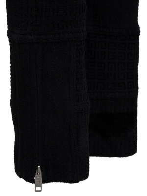 Givenchy Monogram-jacquard High Waist Trousers