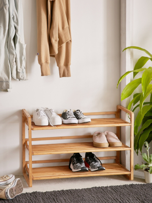 Bamboo Shoe Storage