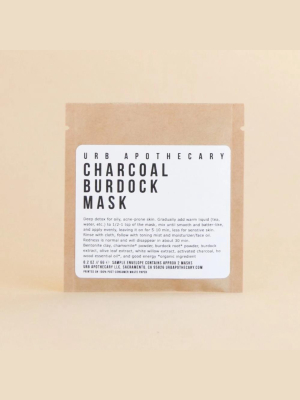 Envelope Face Mask, Charcoal Burdock