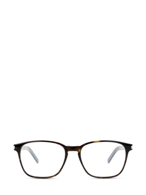 Saint Laurent Eyewear Square Frame Glasses