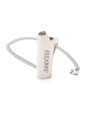 Ambush Logo Lighter Case Pendant Necklace