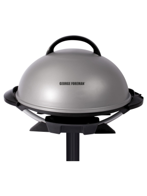 George Foreman 15 Serving Indoor/outdoor Electric Grill - Silver Gfo240s