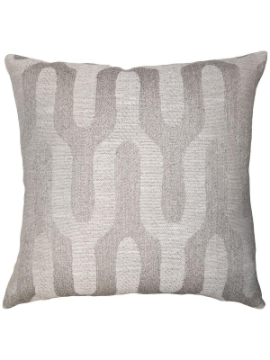 Square Feathers Home Tulsa Retro Pillow