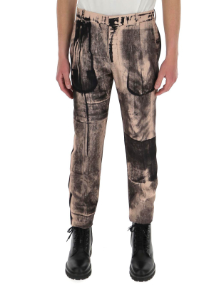 Alexander Mcqueen X-ray Print Trousers