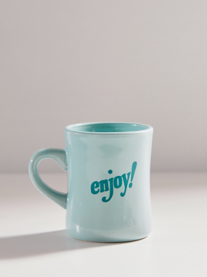 Enjoy 10 Oz Retro Mug