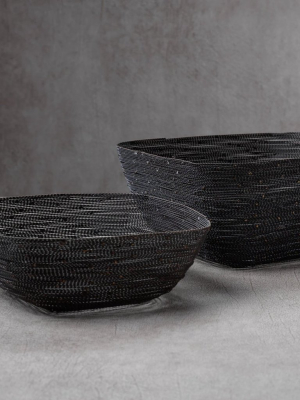 Dakar Twisted Wire Square Bowl