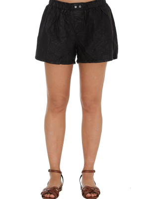 Zadig & Voltaire Crinkled Shorts