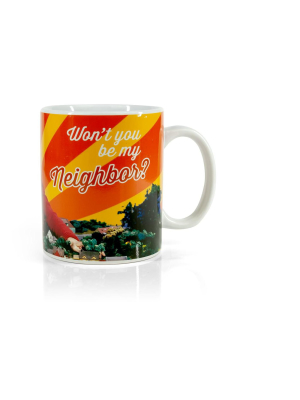 Surreal Entertainment Mister Rogers Neighborhood Mug | Won't You Be My Neighbor | Holds 15 Ounces