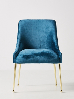 Slub Velvet Elowen Chair