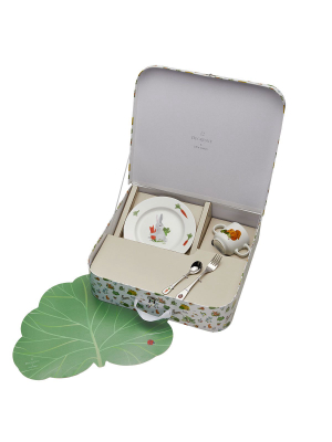 Friends Of The Vegetable Garden Suitcase Plate & Mug Set