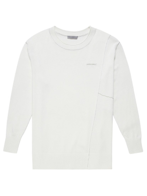A-cold-wall Stone Washed Crew Neck Bone