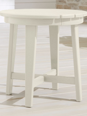 Vista Ii White Adirondack Side Table