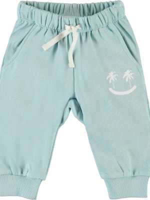 Molo Simme Baby Pants - Sterling Blue