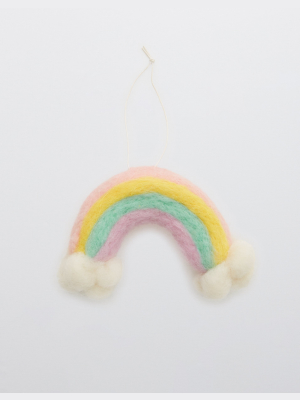 Sass & Belle Felt Ornament - Rainbow