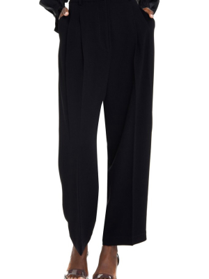 Tory Burch High-waisted Crepe Trousers