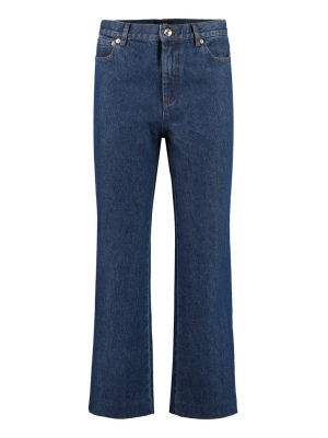 A.p.c. High Rise Cropped Jeans