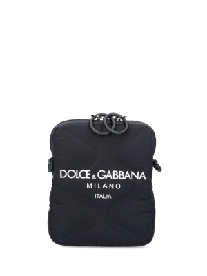 Dolce & Gabbana Logo Print Crossbody Bag