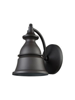 Langhorn 1 Outdoor Sconce In Oil Rubbed Bronze Design By Bd Fine Lighting