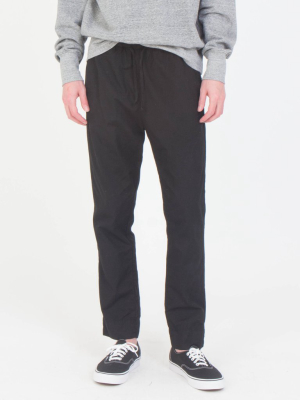 Poplin Haven Pants In Black