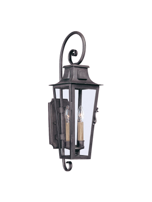 Parisian Square Wall Lantern Medium By Troy Lighting