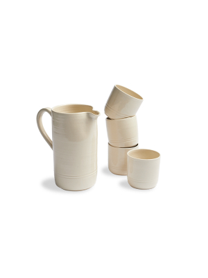 The Dutch Apple Ceramic Set Of 5 Drinkware