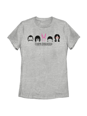 Women's Bob's Burgers Iconic Hair T-shirt